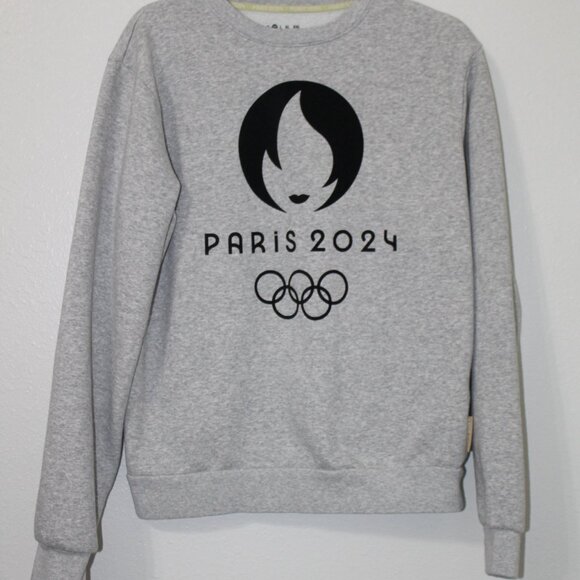paris 2024 Tops - Paris 2024 Olympics Gray Sweatshirt  M